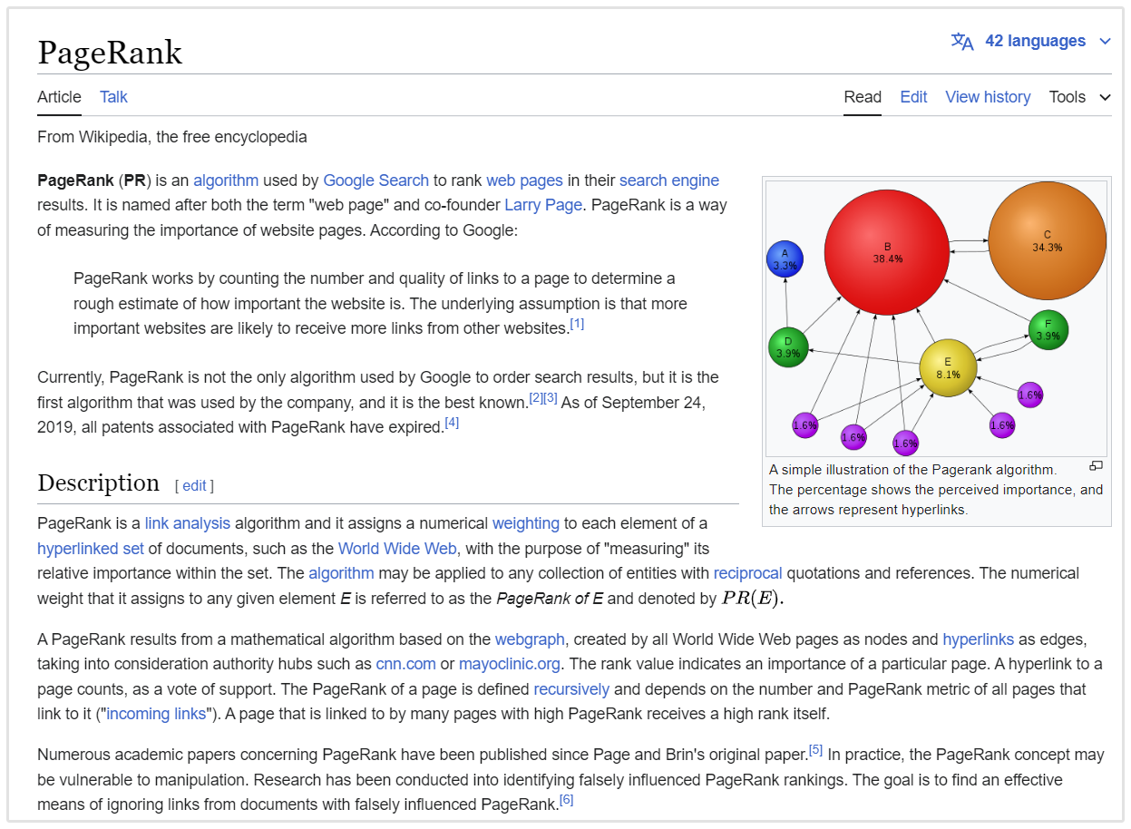 Google PageRank